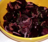Beets with Tarragon Salad